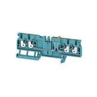 Weidmuller 1989870000 ບລັອກຕິມເນີລະບົບລົງລະດັບ DIN ADT 2.5 4C BL