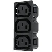 Qualtek Electronics 742W-15/12 ປຸ່ມປ່ອງ AC RECEPT 15A 250V