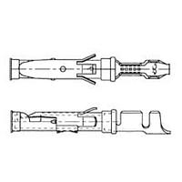 AMP Connectors - TE Connectivity 163087-9 (Mouser Reel) ຕິດຕໍ່ວົງກົງມາດຕະຖານ 062 SOC.ASS. TYP3+ ມົນມົນ 1000