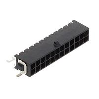 AMP Connectors - TE Connectivity 5-794627-4 ຫົວຂໍ້ HDR ASSY 24P TIN R/A SMT