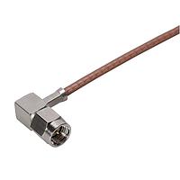 HUBER+SUHNER 16_SMA-50-2-111/133_NP ຕົວເຊື່ອມ SMA ປັ້ນມຸມຂວາ ປຸ່ມສາຍສັ້ນ (ຜູ້)