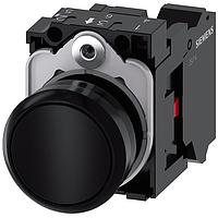 SIEMENS A6X30141474 ສະຫຼຸບສະຫຼຸບມາດຕະຖານ ປຸ່ມກົດ. ສີດຳ