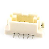 Molex 560020-0430 Shrouded WTB Header SR Vert. 5 Crcts Gold  Over Nickel NAT