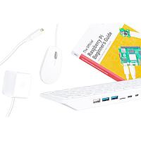 Raspberry Pi SC1287 Adapters Pi 500 ES - USB-C Mouse Micro-HDMI-to-HDMI ຄູ່ມືການໃຊ້ງານ ຕົວແປບັດ SD Card, ຊຸດກ້ອງເກັບເຄື່ອງ