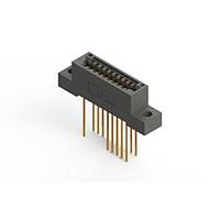 EDAC 395-020-541-204 ມີ Flanges 20P .100" x .200" ສີດຳ