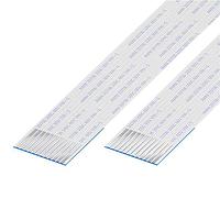 GCT (Global Connector Technology) 10-12-A-0228-C-4-08-4-T ເສັ້ນສາຍຕໍ່ລົງ FFC / FPC 1mm Pitch FlatFlexCable, 12Contact, Conductor SameSide, Len228mm/9in, Tin Plt
