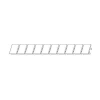 Amphenol Anytek DML010100100G ປ້າຍການມາກກະດານ Marker Strip Marking Label DML 10- 10mm210 ສະຖານທີ່ 10