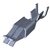 AMP Connectors - TE Connectivity 925590-1 (Cut Strip) Quick Connect MINI TIMER REC 0.5 ຕັດສະຕຣິບ 100 ຊຸດ