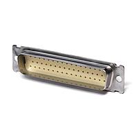 ITT Cannon DDMA50PF225 ປລັກ D-Sub, 50 ຂາຍ/ ຂໍ້ຕິດ crimp, ປົກ SST