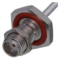 Johnson / Cinch Connectivity Solutions 142-0593-436 ຕົວເຊື່ອມ ST BULKHD JACK NICK .086 SEMI RIGID