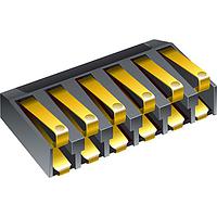 Bourns 70AAJ-6-M0 ຕິດຕໍ່ແບດເຕີຣີ 2.54mm 6Pin ຜູ້ຊາຍ ເກມມາດຕະຖານ