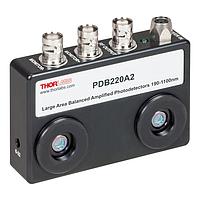 THORLABS PDB220A2 Free-Space Balanced Amplified Photodetectors (190-1100 nm, 8-32 Taps)