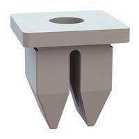 Essentra Components 60SGN01122 ກຣອມເມດ ນັດ ກຣອມເມດ ຮູ .350x.355, ຄວາມຫນາແຜ່ນ .218-.230