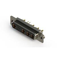 EDAC 628-9W4-624-1NA ຕົວເຊື່ອມຕໍ່ Mixed Contact D-Sub Connectors Vertical Combo Dsub