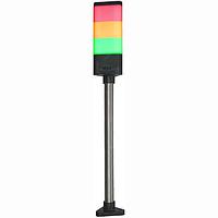 Mallory Sonalert JT028-RYG-CSL ຕົວບອກສະແດງ LED Panel Mount Indicators STK LIGHT RGY CONT POLE 80-90DB MULTI