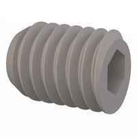 Essentra Components 011032T025 ຊຸດສະກຣູ Set Screw, ຫົວ Socket, ກະດູກ #10-32, ຄວາມຍາວ 1/4