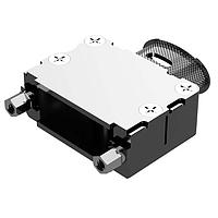 Amphenol Positronic D15000AWNT20/AA ຝາຫົວດອກຊີ້ນ Banded Backshell D-Sub Backshell Low Profile, Band Ellipt Top slot, F, 4-40 treads/washer set, Sz 2