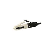 Belden AX105200-B25 ຕູ້ຕໍ່ແບບເສັ້ນແອບຕິກ 62.5um 0M1 MULTIMODE LC(SNAP) 25 PCS PKG