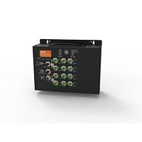 AMP Connectors - TE Connectivity 2352901-3 ອຸປະກອນສະຫນັບສະຫນູນ Ethernet ຈຳນວນ 12 ພອດ man POE switch 1Gb X-code 2xBP 24V