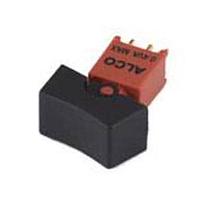 Alcoswitch - TE Connectivity RMS1R102VS2QES ສະຫນັບສະຫນູນ Rocker V-Bracket Slvr SP On-None-On RS