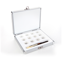 KERN 338-226 ຊຸດນ້ຳໜັກມິລລິກຣາມ (F2, 1 mg - 500 mg)