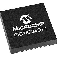 Microchip Technology PIC18F24Q71-E/STX ມາຄຣອຄຄອນເຕີ 16KB Flash, 1KB RAM, 2x OPA, 12-bit differential ADCC ມີ context, 8/10-bit DAC