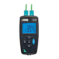 Chauvin Arnoux C.A 1822 ເຄື່ອງວັດແທກອຸນຫະພູມ 2 ຊ່ອງ (J, K, T, N, E, R, S)