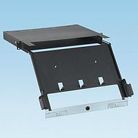 Panduit FCE1U ກະແຈກກັບຕູ້ເກັບເສັ້ນໃຍວ Rack Mount Fiber Enclosure