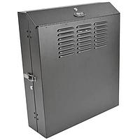 Tripp Lite SRWF4U ຕູ້ຕິດຜນວຽກຜົນຕໍ່ຕ່າງ 4U Lo-Pro ຕູ້ຕິດຜນວຽກຜົນຕໍ່ຕ່າງເວີດ. ຕູ້ຕິດຜນວຽກຜົນຕໍ່ຕ່າງເວີດ Wall Mount Rack Cabinet