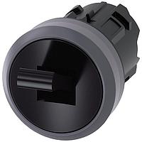 SIEMENS A6X30137844 ສະລັອກປ່ຽນສະຖານະປະຕິບັດງານ. ສີດຳ