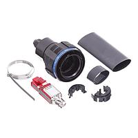 Amphenol Socapex 35498ZN ຊຸດ Circular Sz 19 Plg ມີ EMI Backshell Wire 1.6m