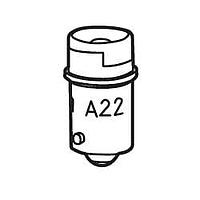 Omron Automation and Safety A22-24AA ເຫຼັ້ມ LED 24VAC/DC ສີຟ້າ LED