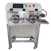 JCW JCW-CS07T Freestand Servo Motorized Belt Feed Multicore Cable Cut &amp; Strip ເຄື່ອງ (0.1 - 16 mm², 0.1 - 999999 mm)