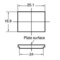 Omron Automation and Safety A3PJ-5202 ຈາດລາຍຊື່ LEGEND PLATE