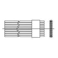 AMP Connectors - TE Connectivity USS015SC3DC036 ຮູງຮັບ Receptacle USS025PC2DC024 = Strip