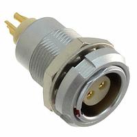 NorComp 820B002-203R001 Connectors IP50 Female Push-Pull Panel Mount 2 Position Straight Solder Cup