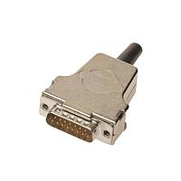 HARTING 09670370322 ຝາຫົວດຽວ D-Sub DSUB TOP ENTRY MET HOOD 37 POLE