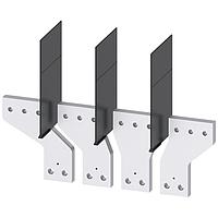 SIEMENS 3VA96740QC00 ຕົວເຊື່ອມບັດ, Offset BRKR 3VA55/65/66 1000A 4P WIDE BUS TRML