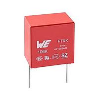Wurth Elektronik 890334023019CS ຟອຍຄາປາຊິເຕອ WCAP-FTXX 4mm Lead 0.068uF 10% 310VAC