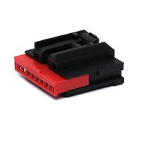 AMP Connectors - TE Connectivity 1924639-2 ກອງປົກ 1X8 FEMALE ASSY KEY D, LP LATC