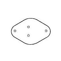 Aavid 4103G ອຸປະກອນກັນຄວາມຮ້ອນທີ່ນໍາຄວາມຮ້ອນດີ ອຸປະກອນກັນຄວາມຮ້ອນສໍາລັບ TO-3, ເຄຣມິກອອກໄຊດອະລູມິນຽມ, ຄວາມຫນາ 1.91mm, 39.70mm