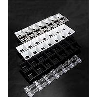 Ledil C17390_DAISY-7X1-ZT25 ເລນ LED ເລນສະຕີເລນສສະຕີກລິນຍາ 7 ຕຳແໜ່ງ 19.0 x 259.0mm