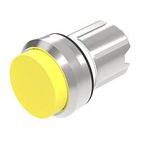 EAO 45-2131.2240.000 Switch Actuators Pushbutton actuator yellow lens raised above bezel momentary front/housing metal