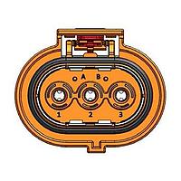 Amphenol Industrial ELP3Z03 ປລັກຕໍ່ຕ່າງ 3 ໂພນ 6.0mm Key Z