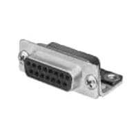 AMP Connectors - TE Connectivity 5745438-1 ຕົວເຊື່ອມ D-Sub - ຄວາມໜາ້ຍມມາດຕະຖານ 09P RCPT RA/MS 454