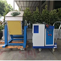 Wondery WDL-ZP-15KW ໂລຫະທອງແດງ Induction Furnaces Melting Heater ປະເພດຄວາມຖີ່ຂະຫນາດກາງ (15 kW; 10 kg)