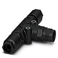 PHOENIX CONTACT 1414713 ຕົວເຊື່ອມມິດຕຣິກວົງກົມ QPD T 2PE1,5 2X8-13 BK