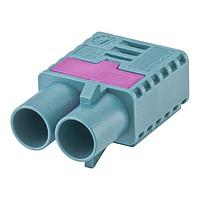 Rosenberger 59Z120-C00Z ອຸປະກອນເສີມ ກອງພາສຕິກ ປລັກ ຕົວຕົວກົງ Z ສີນ້ຳເງີນ