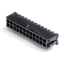 Molex 43045-2401 Shrouded HDR RA DUAL SMT 24P PCB ກັບກະແຈລົກ