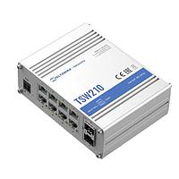 Teltonika TSW210000010 ອຸປະກອນສະຫນັບສະຫນູນ Ethernet ບໍ່ມີການຄວບຄຸມ Industrial unmanaged switch. 8 x ພອດ Ethernet, 2 x ພອດ SFP. *ບໍ່ມີອຸປະກອນຈິງພະລັງງານ. ມີການຕິດຕັ້ງບົດ DIN Rail.